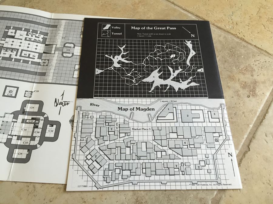 Temple of Death (Dungeons and Dragons Expert Module X5) TSR 1983 [Photo 7]