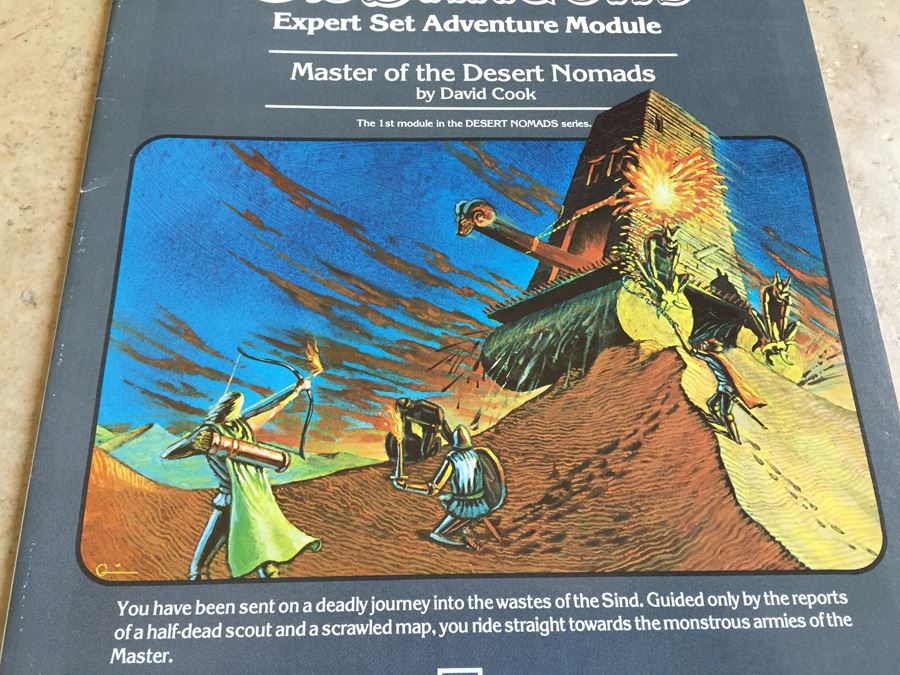 Master of the Desert Nomads (Dungeons & Dragons Expert Module X4) TSR 1983 [Photo 4]
