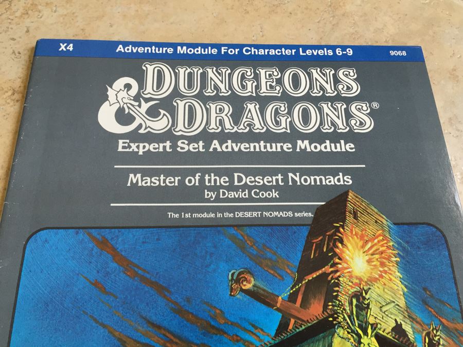 Master of the Desert Nomads (Dungeons & Dragons Expert Module X4) TSR 1983 [Photo 2]
