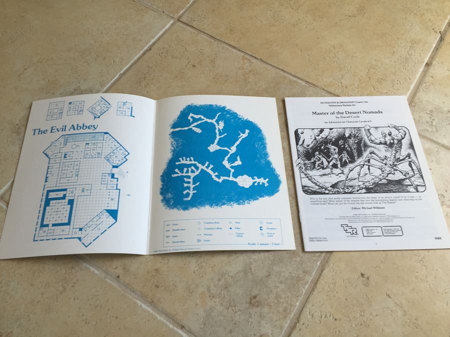 Master of the Desert Nomads (Dungeons & Dragons Expert Module X4) TSR 1983 [Photo 3]