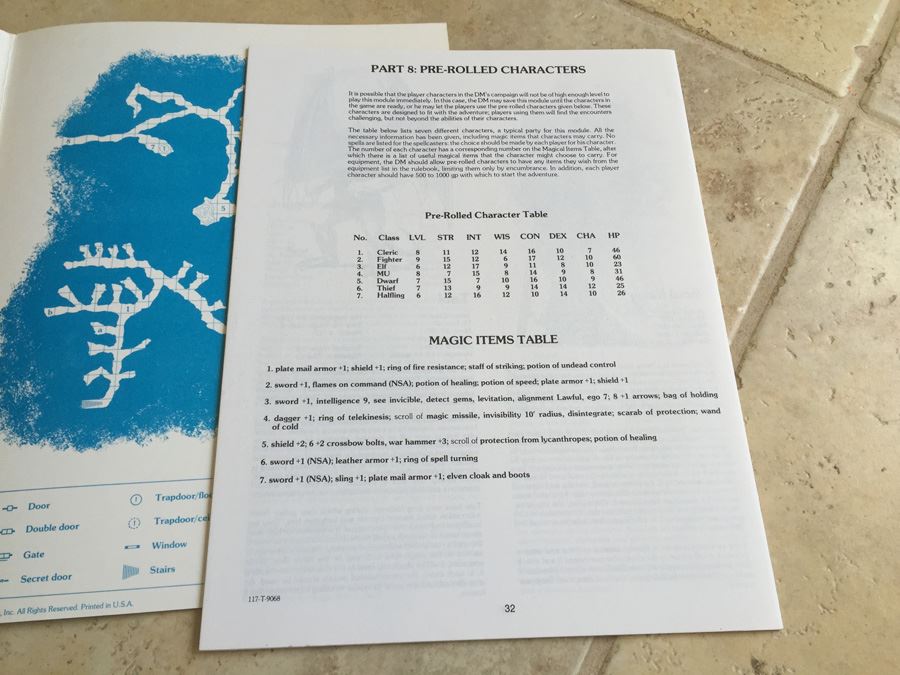 Master of the Desert Nomads (Dungeons & Dragons Expert Module X4) TSR 1983 [Photo 11]