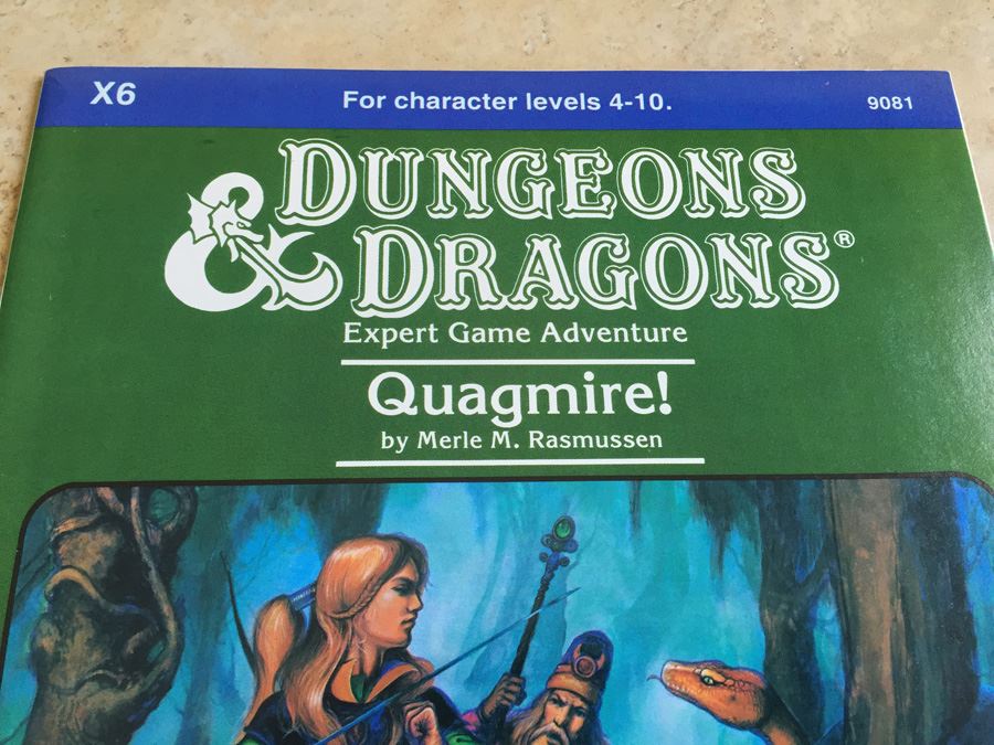 Dungeons & Dragons: Quagmire, Module X6 TSR 1984 [Photo 2]