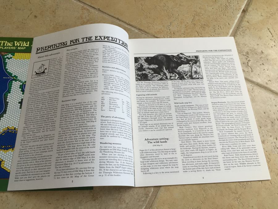 Dungeons & Dragons: Quagmire, Module X6 TSR 1984 [Photo 11]