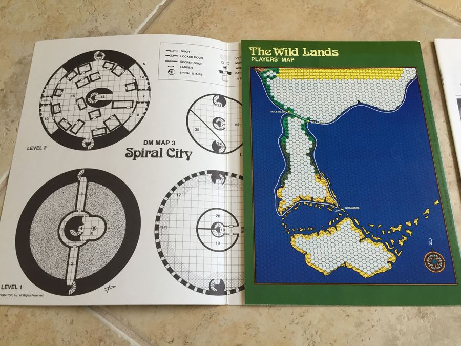 Dungeons & Dragons: Quagmire, Module X6 TSR 1984 [Photo 6]