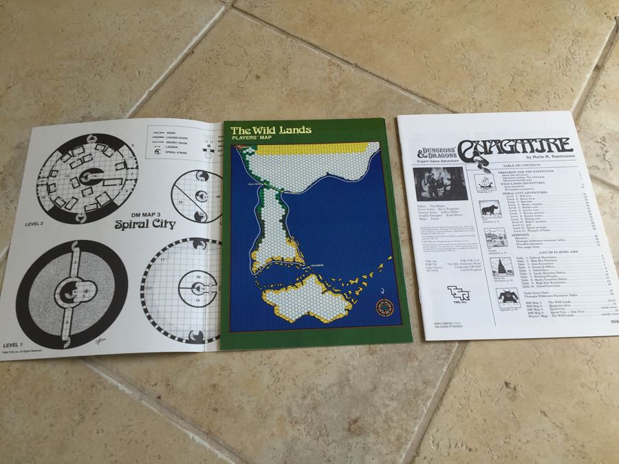 Dungeons & Dragons: Quagmire, Module X6 TSR 1984 [Photo 3]