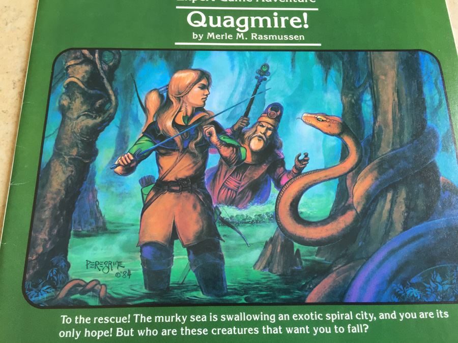 Dungeons & Dragons: Quagmire, Module X6 TSR 1984 [Photo 4]