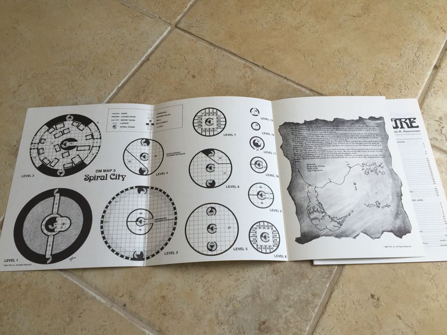 Dungeons & Dragons: Quagmire, Module X6 TSR 1984 [Photo 7]