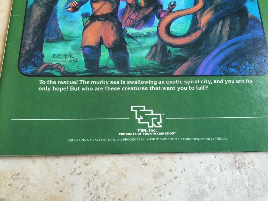 Dungeons & Dragons: Quagmire, Module X6 TSR 1984 [Photo 5]