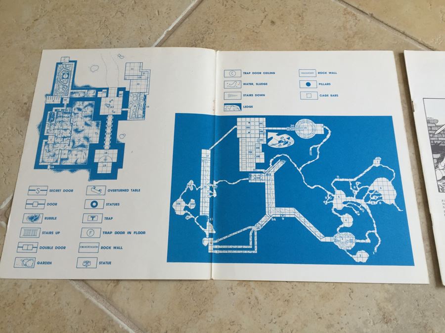 Slave Pits of the Undercity (Advanced Dungeons & Dragons module A1) TSR 1980 [Photo 6]