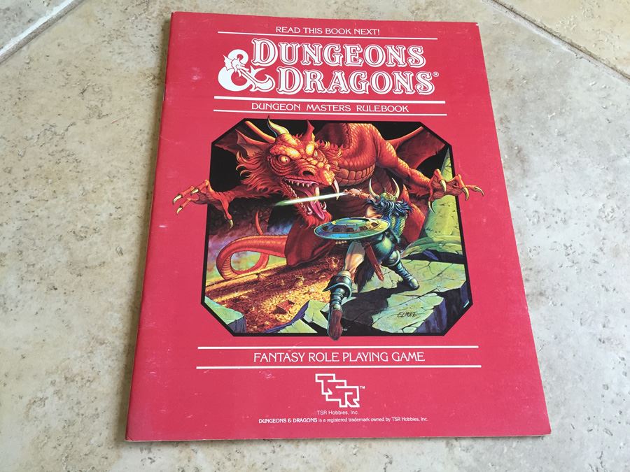 Dungeons & Dragons Dungeon Masters Rulebook TSR 1983