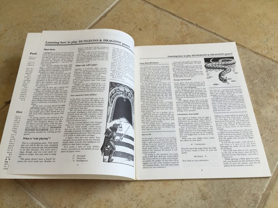 Dungeons & Dragons Players Manual TSR 1983 [Photo 8]