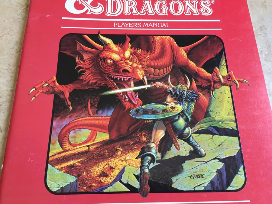 Dungeons & Dragons Players Manual TSR 1983