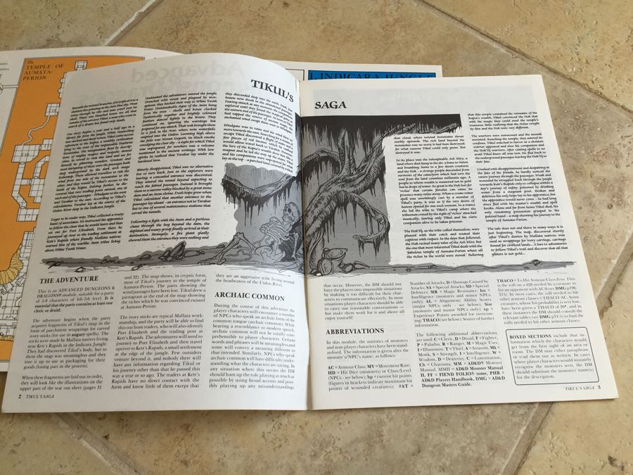 All That Glitters (Advanced Dungeons & Dragons Module UK6) TSR 1984 [Photo 9]