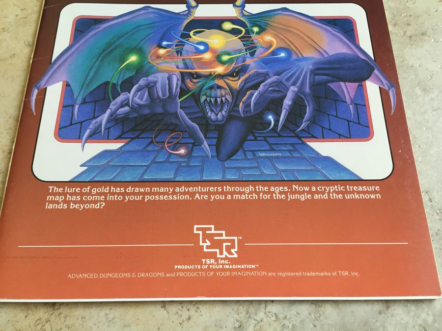 All That Glitters (Advanced Dungeons & Dragons Module UK6) TSR 1984 [Photo 5]