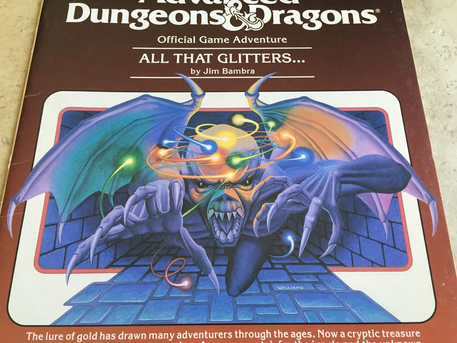 All That Glitters (Advanced Dungeons & Dragons Module UK6) TSR 1984 [Photo 4]