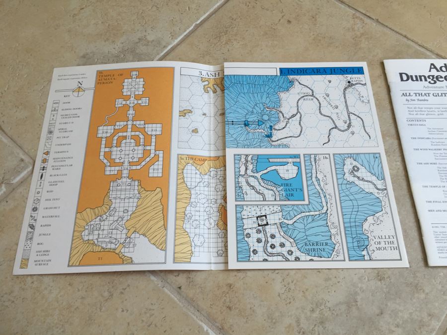 All That Glitters (Advanced Dungeons & Dragons Module UK6) TSR 1984 [Photo 3]