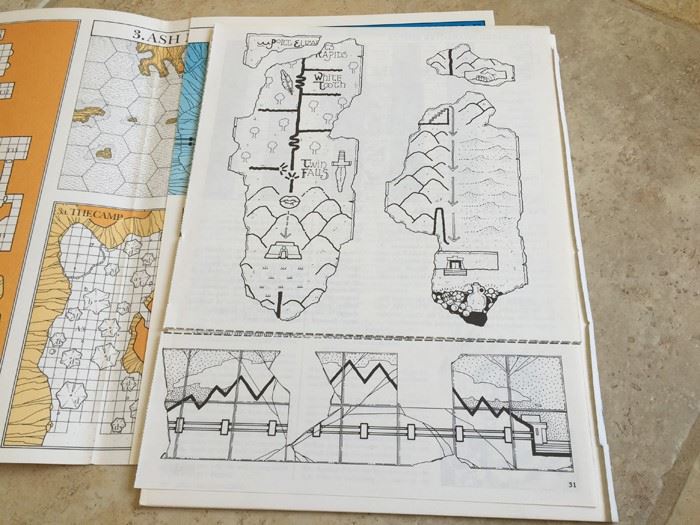 All That Glitters (Advanced Dungeons & Dragons Module UK6) TSR 1984 [Photo 11]