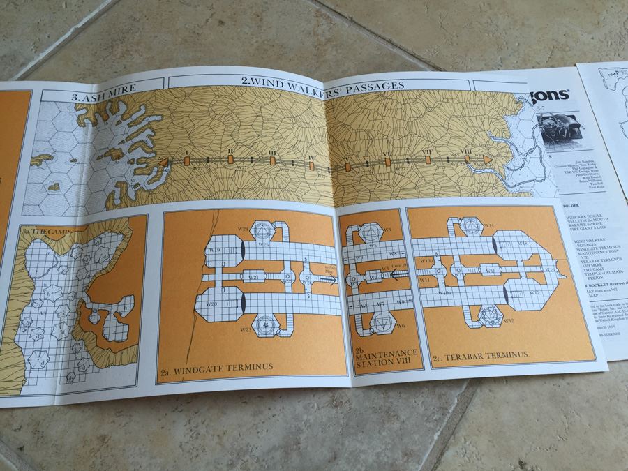 All That Glitters (Advanced Dungeons & Dragons Module UK6) TSR 1984 [Photo 6]