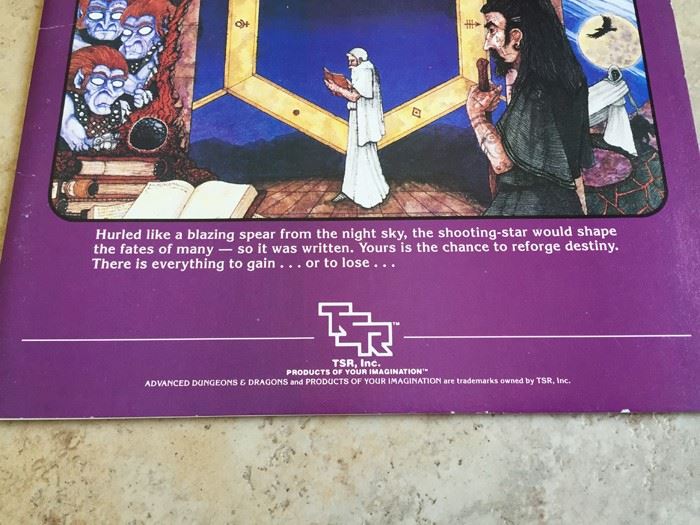 When a Star Falls (Advanced Dungeons & Dragons module UK4) TSR 1984 [Photo 5]