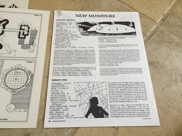 When a Star Falls (Advanced Dungeons & Dragons module UK4) TSR 1984 [Photo 11]
