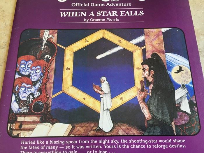 When a Star Falls (Advanced Dungeons & Dragons module UK4) TSR 1984 [Photo 4]