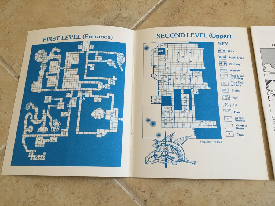 Palace of the Silver Princess: Dungeon & Dragons Module B3 TSR 1980 [Photo 6]