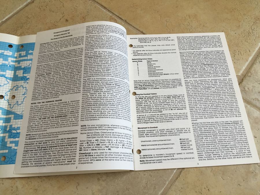 Keep on the Borderlands Dungeon Module B2: Dungeons & Dragons Introductory Module for Character Levels 1-3 TSR 1980 [Photo 9]