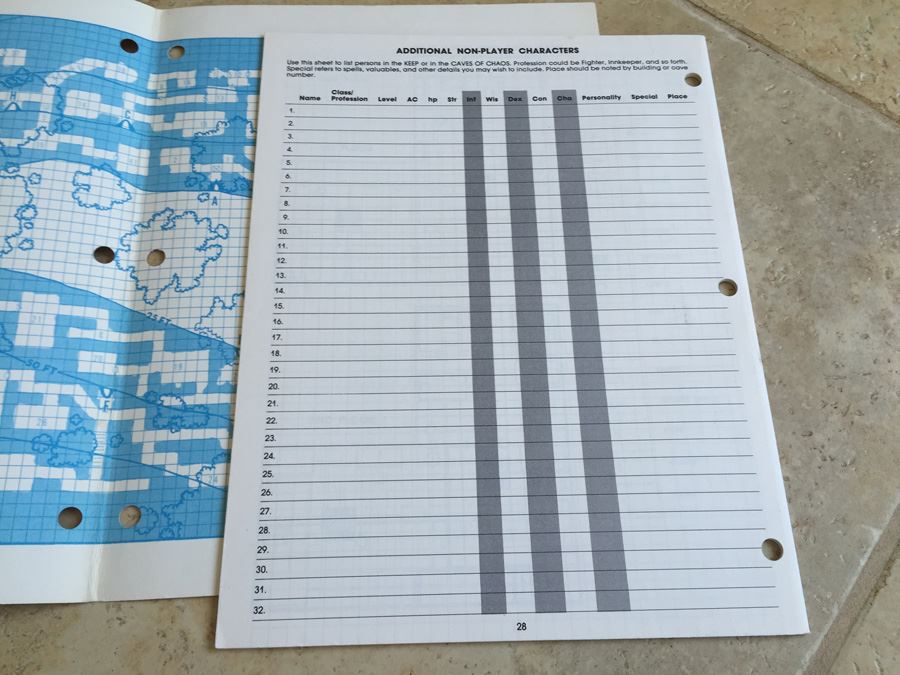 Keep on the Borderlands Dungeon Module B2: Dungeons & Dragons Introductory Module for Character Levels 1-3 TSR 1980 [Photo 10]