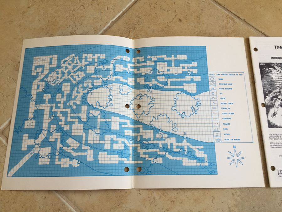Keep on the Borderlands Dungeon Module B2: Dungeons & Dragons Introductory Module for Character Levels 1-3 TSR 1980 [Photo 6]