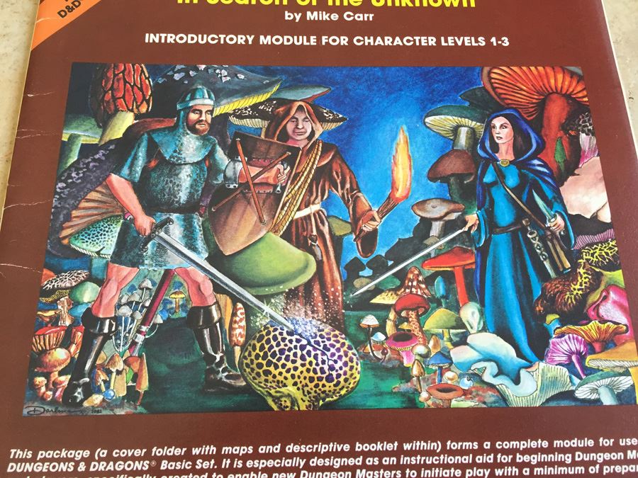 In Search of the Unknown (Dungeons & Dragons Module B1) (Dungeon module) TSR 1981 [Photo 4]