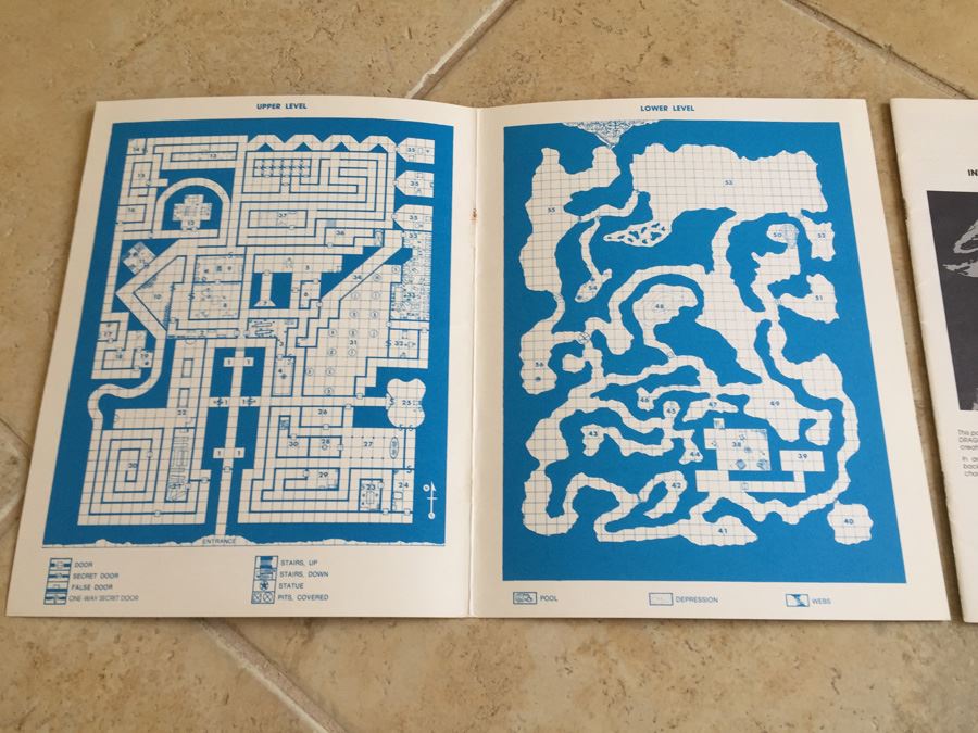 In Search of the Unknown (Dungeons & Dragons Module B1) (Dungeon module) TSR 1981 [Photo 6]