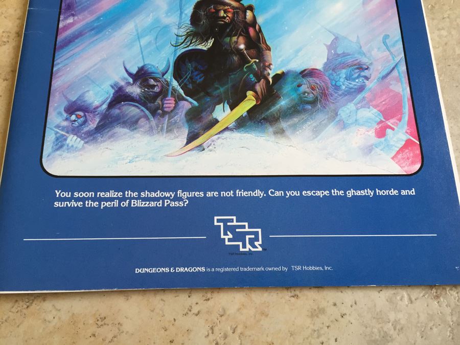 Blizzard Pass (Dungeons & Dragons Module M1) TSR 1983 [Photo 5]