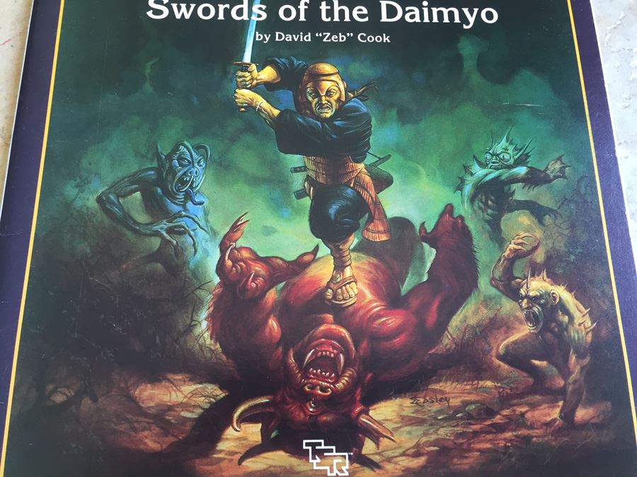 Swords of the Daimyo Module OA1 (Oriental Adventures) TSR 1986 [Photo 4]