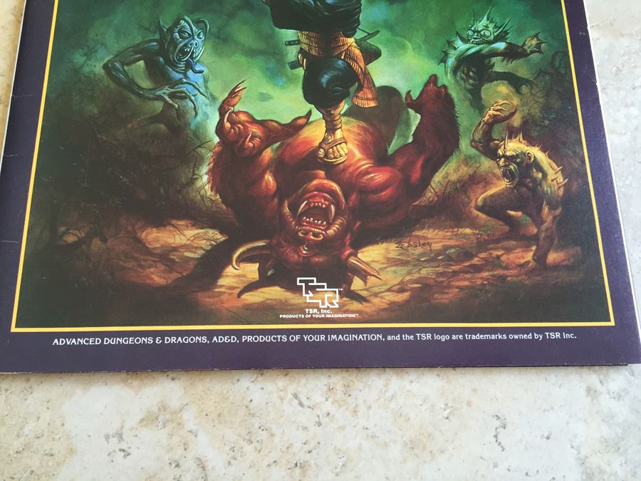 Swords of the Daimyo Module OA1 (Oriental Adventures) TSR 1986 [Photo 5]