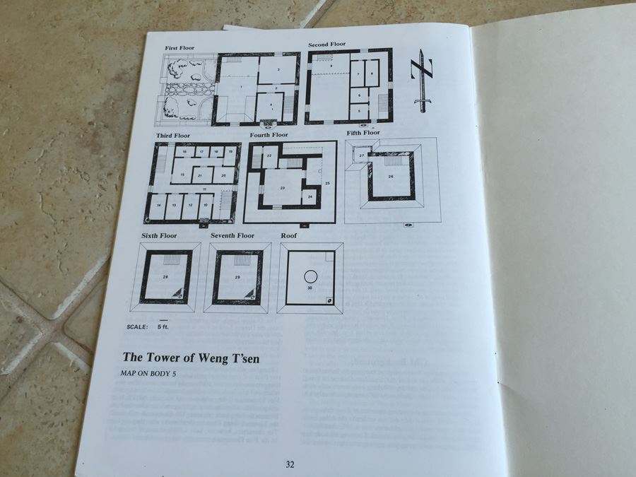 Dragons of Weng T'sen (D&D/Role Aids) Mayfair Games 1983 [Photo 7]