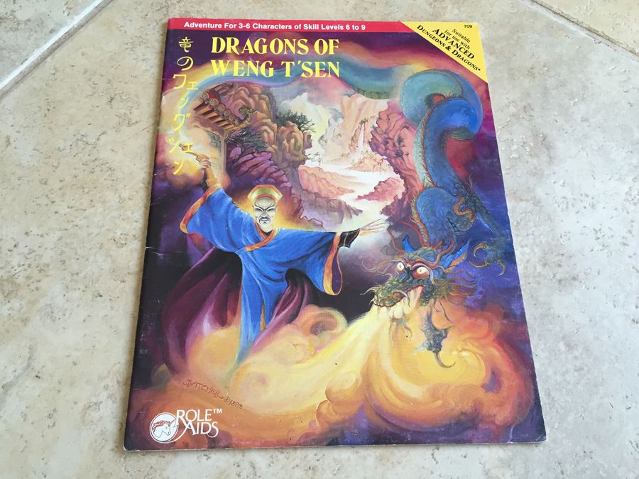 Dragons of Weng T'sen (D&D/Role Aids) Mayfair Games 1983