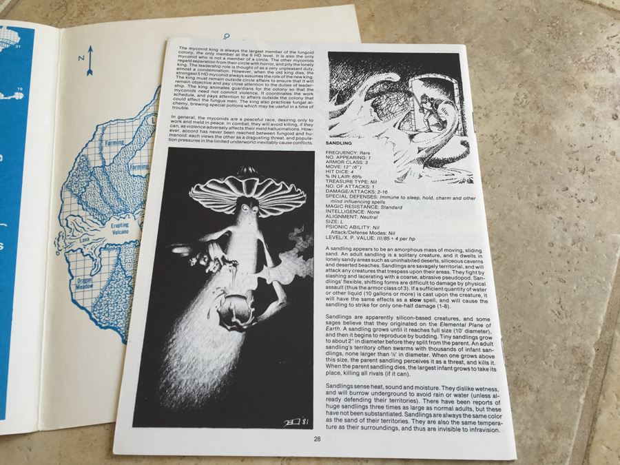 Advanced Dungeons and Dragons: Dungeon Module A4, In the Dungeons of the Slave Lords TSR 1981 [Photo 10]