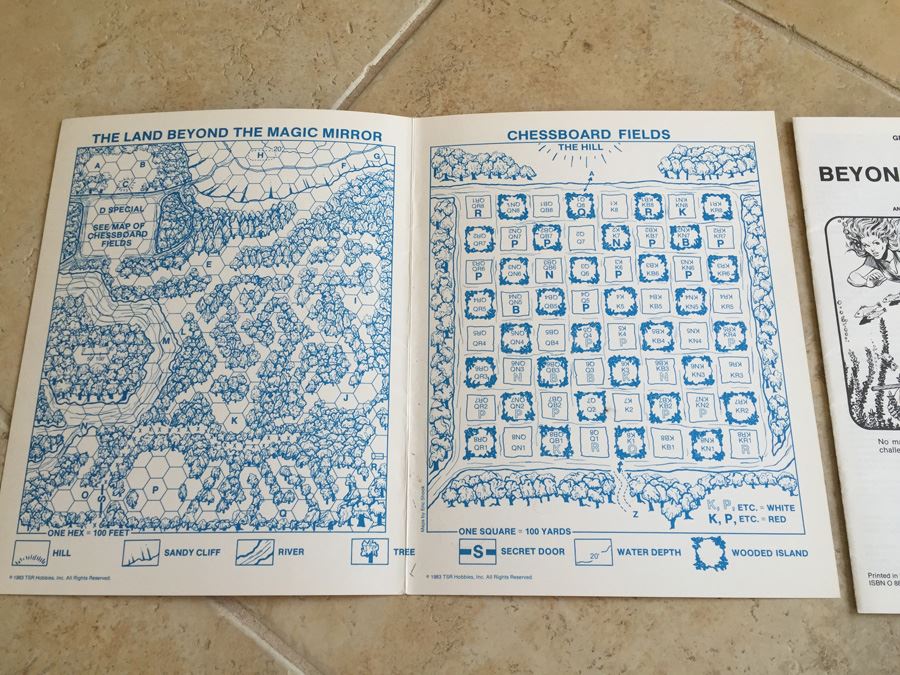The Land Beyond the Magic Mirror (Advanced Dungeons & Dragons, Module EX2) TSR 1983 [Photo 6]