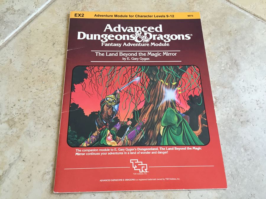 The Land Beyond the Magic Mirror (Advanced Dungeons & Dragons, Module EX2) TSR 1983