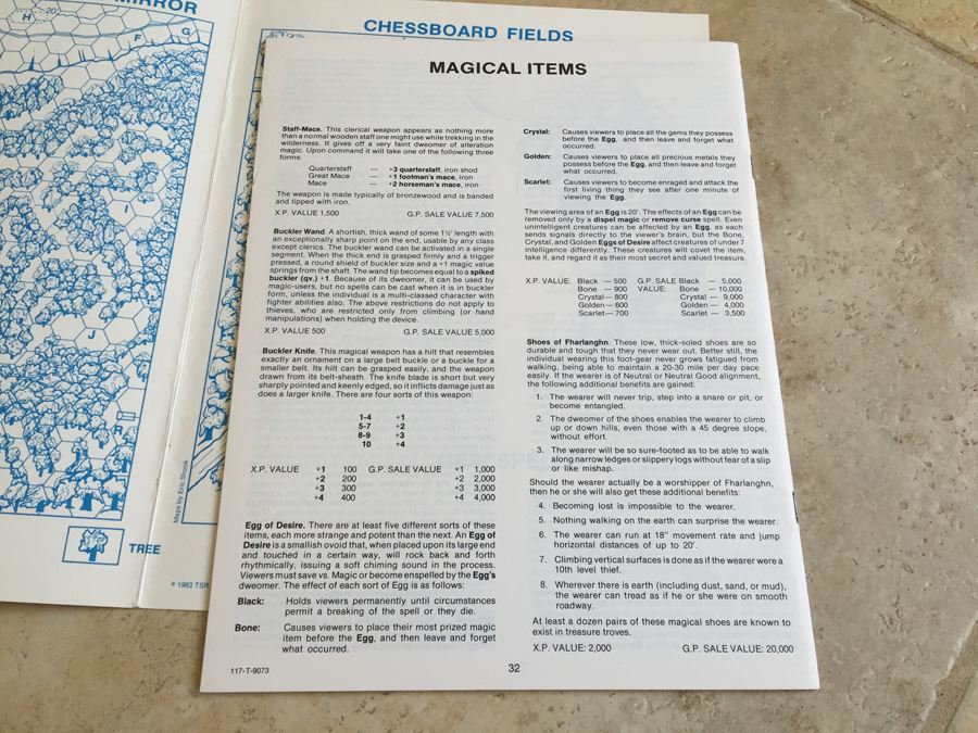 The Land Beyond the Magic Mirror (Advanced Dungeons & Dragons, Module EX2) TSR 1983 [Photo 10]