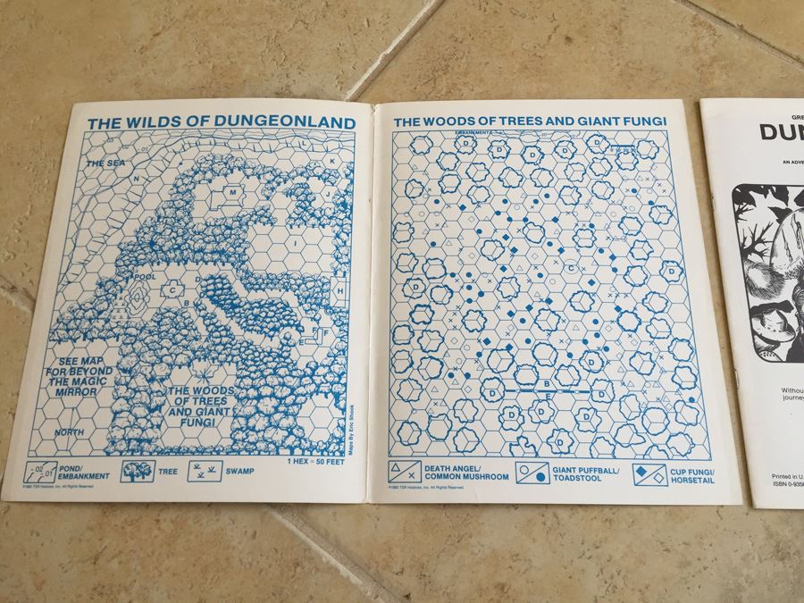 Dungeonland (Advanced Dungeons & Dragons Module EX1) TSR 1983 [Photo 6]
