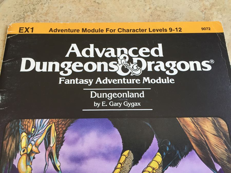 Dungeonland (Advanced Dungeons & Dragons Module EX1) TSR 1983 [Photo 2]