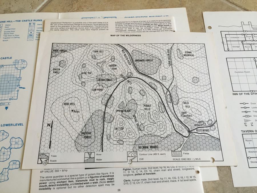 The Secret of Bone Hill (Advanced Dungeons & Dragons Module L1) TSR L1 [Photo 12]