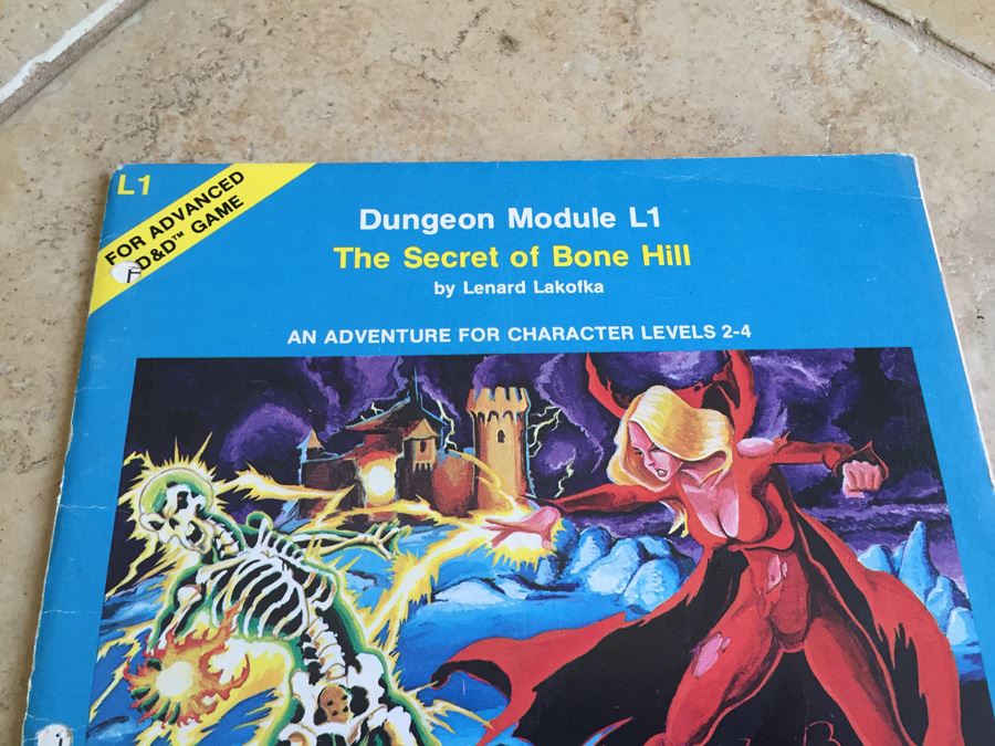 The Secret of Bone Hill (Advanced Dungeons & Dragons Module L1) TSR L1 [Photo 2]