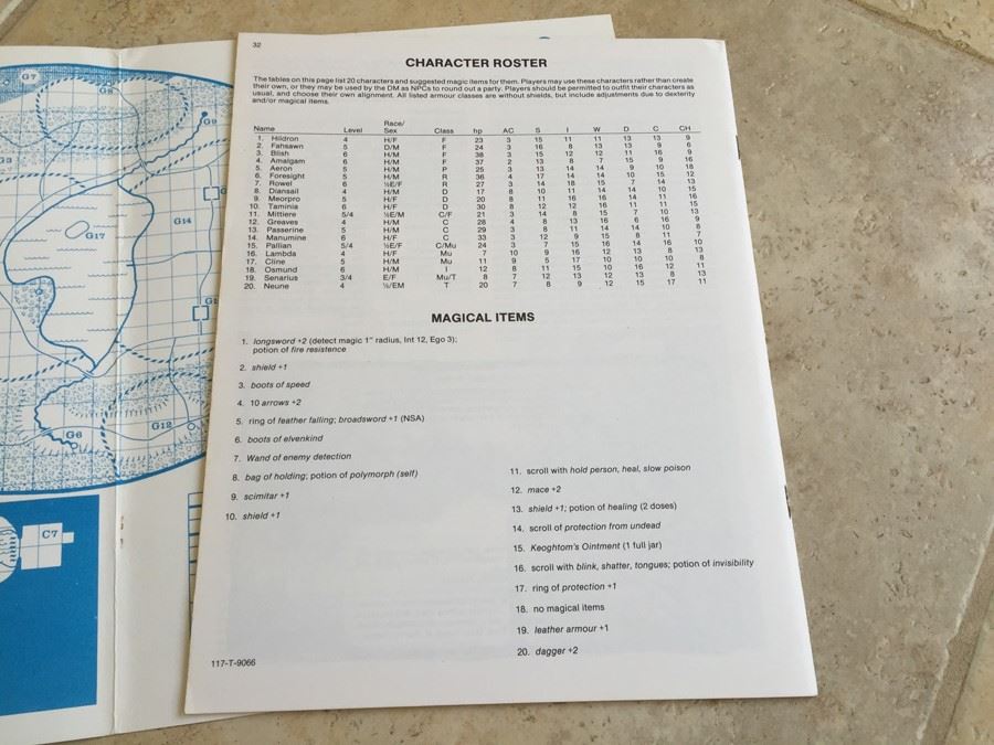 Beyond the Crystal Cave (Advanced Dungeons & Dragons Module UK1) TSR 1983 [Photo 10]