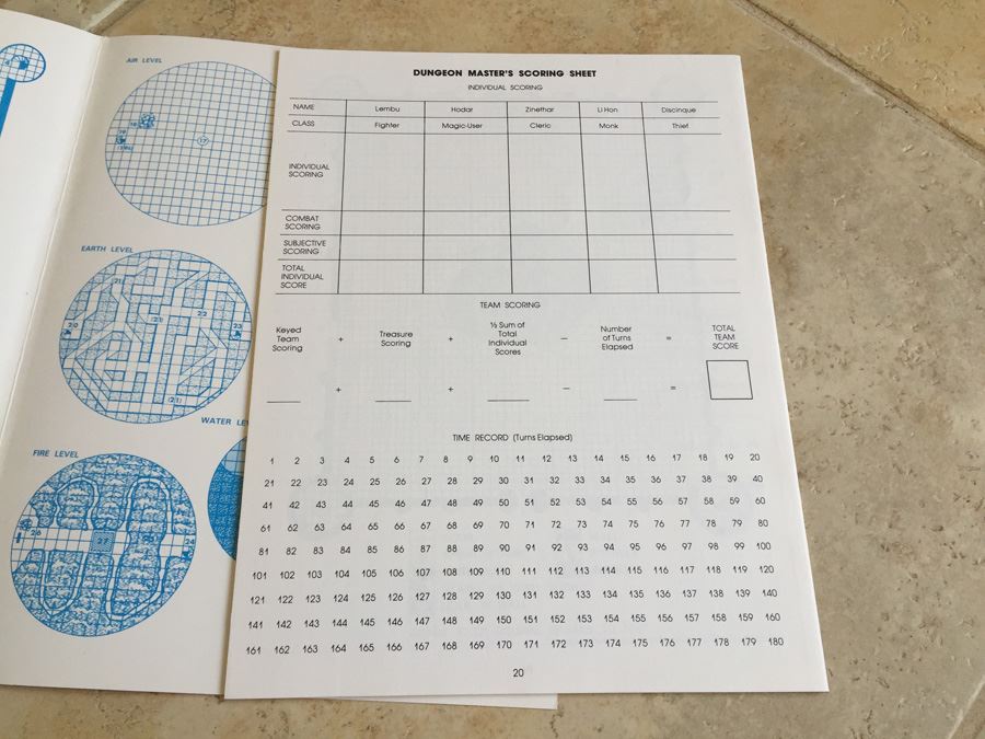 The Ghost Tower of Inverness (Advanced Dungeons & Dragons module C2) TSR 1980 [Photo 10]