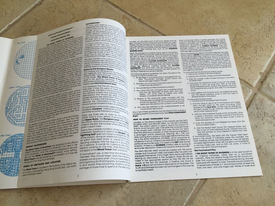 The Ghost Tower of Inverness (Advanced Dungeons & Dragons module C2) TSR 1980 [Photo 9]