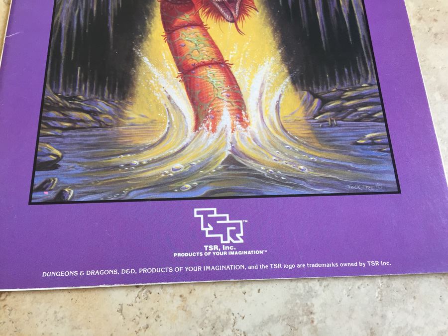 Thunderdelve Mountain: Module Xs2 (Dungeons & Dragons) TSR 1985 [Photo 5]