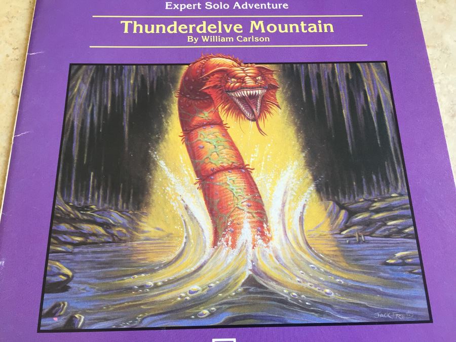 Thunderdelve Mountain: Module Xs2 (Dungeons & Dragons) TSR 1985 [Photo 4]