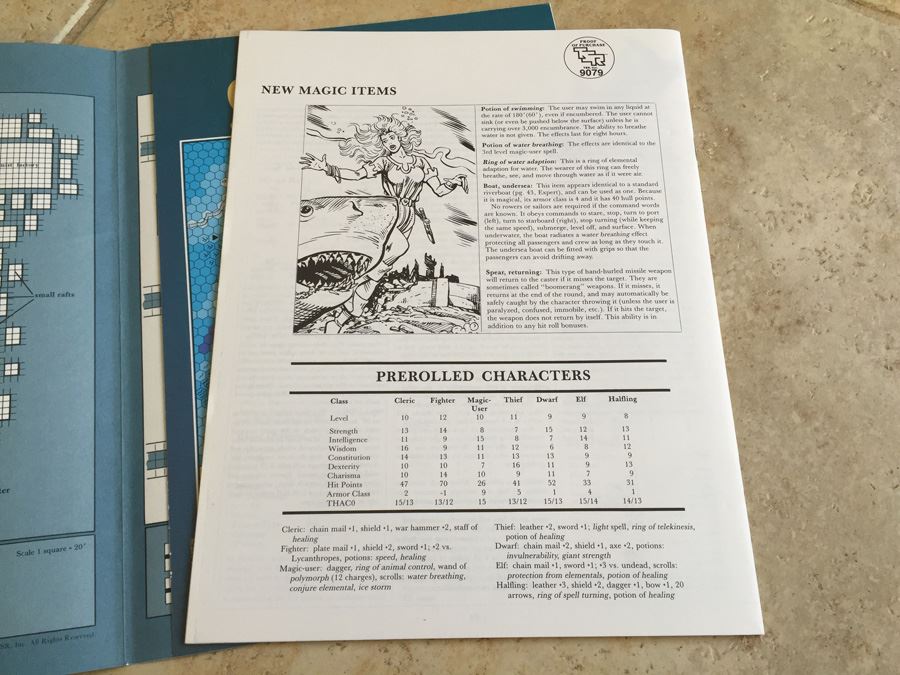 War Rafts of Kron (Dungeons & Dragons Module X7) TSR 1984 [Photo 11]